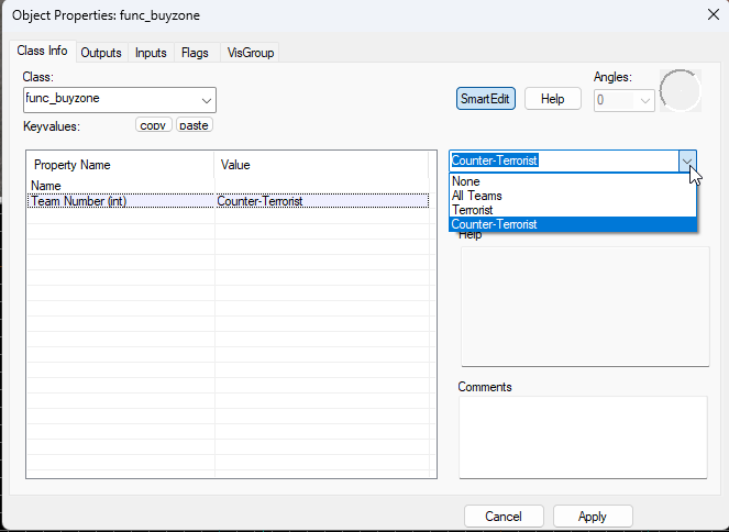 Buy Zone Config