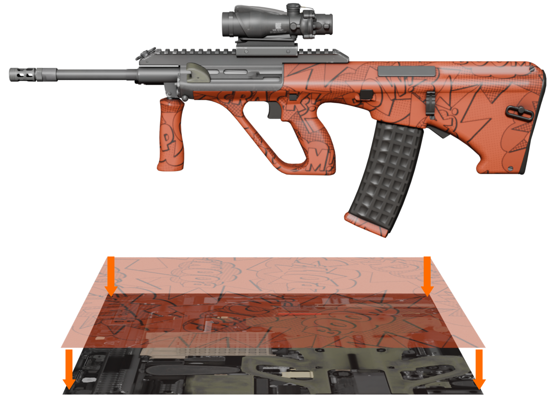 UV Pattern Application