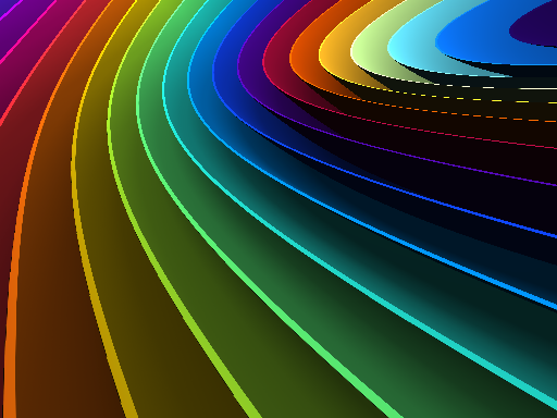Collectable Background | Rainbow Road