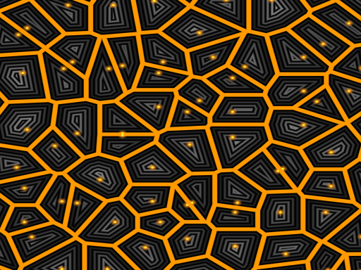 Collectable Background | Voronoi Hive