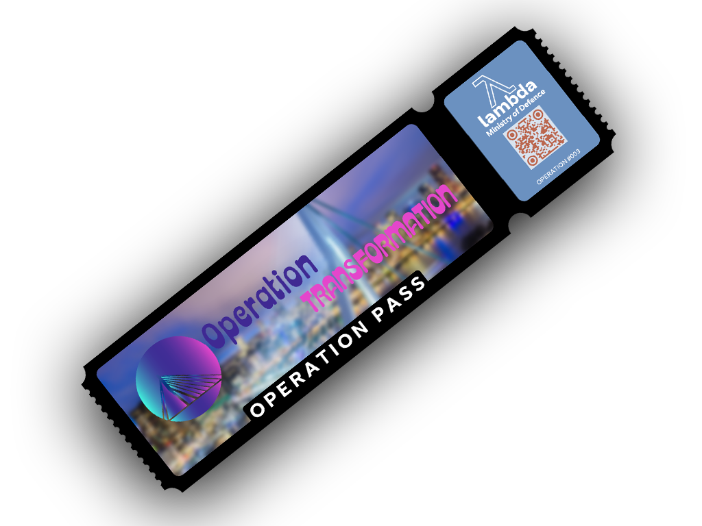 Operation TRANSFORMATION Pass