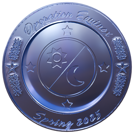 Operation Equinox Diamond Challenge Pin