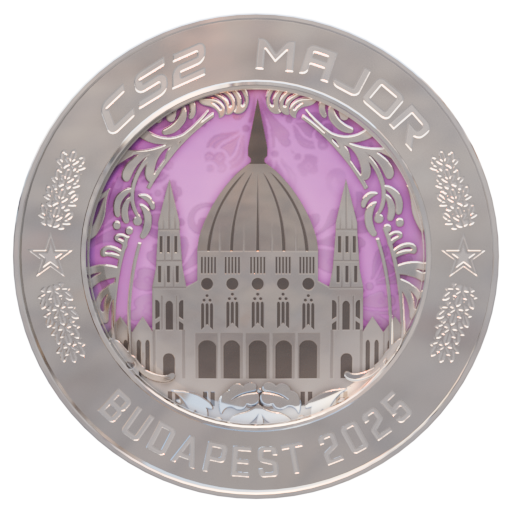 Budapest 2025 Silver Challenge Pin