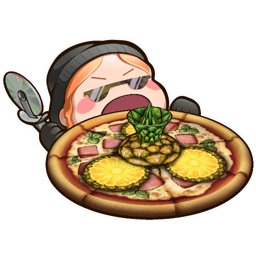 Pineapple On Pizza (Lenticular)